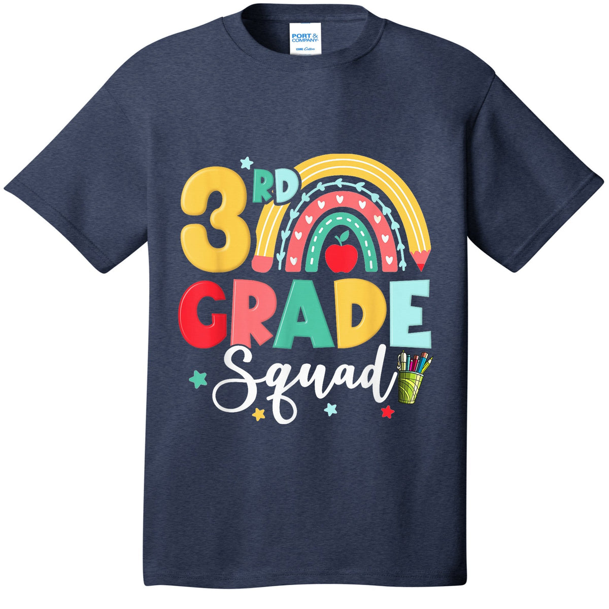 3rd Grade Squad Team Funny Back To School Girls Boy Teacher product image 1