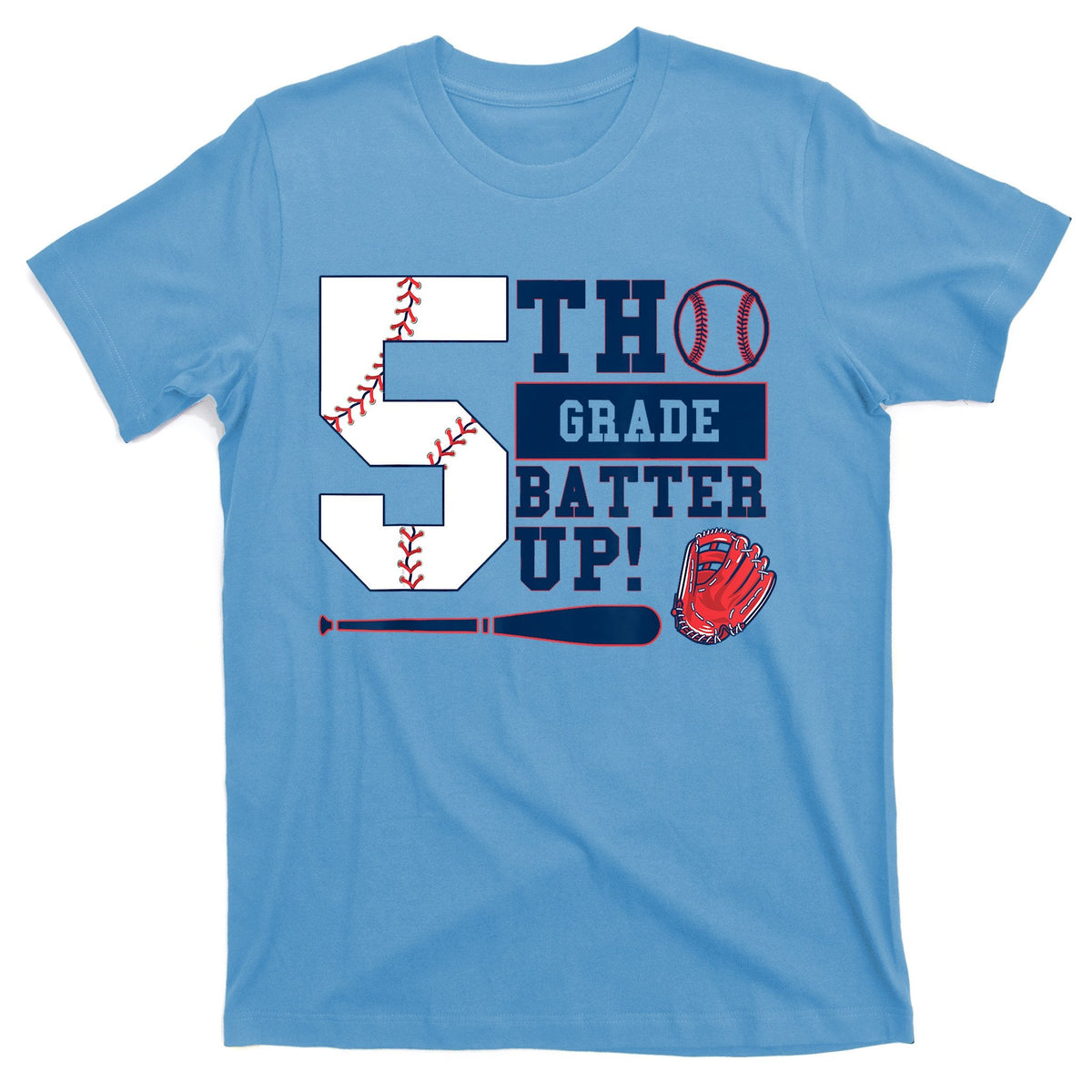 5th Grade Batter Up Baseball Back To School T-Shirt product image 1