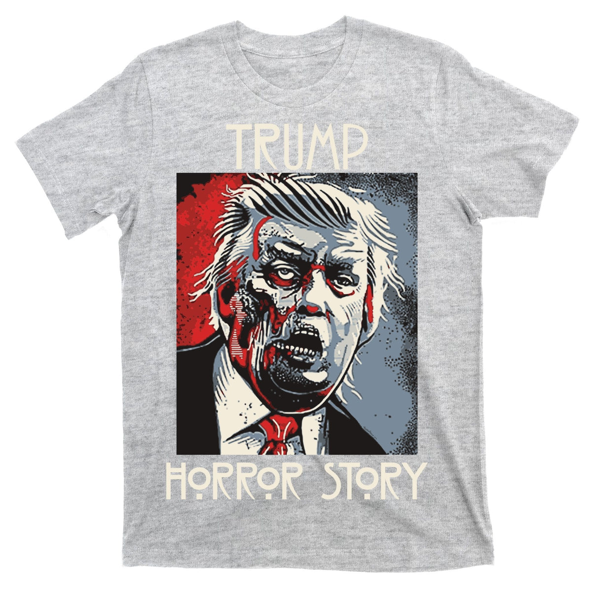 American Trump Horror Story 2016 Zombie Election T-Shirt product image 9