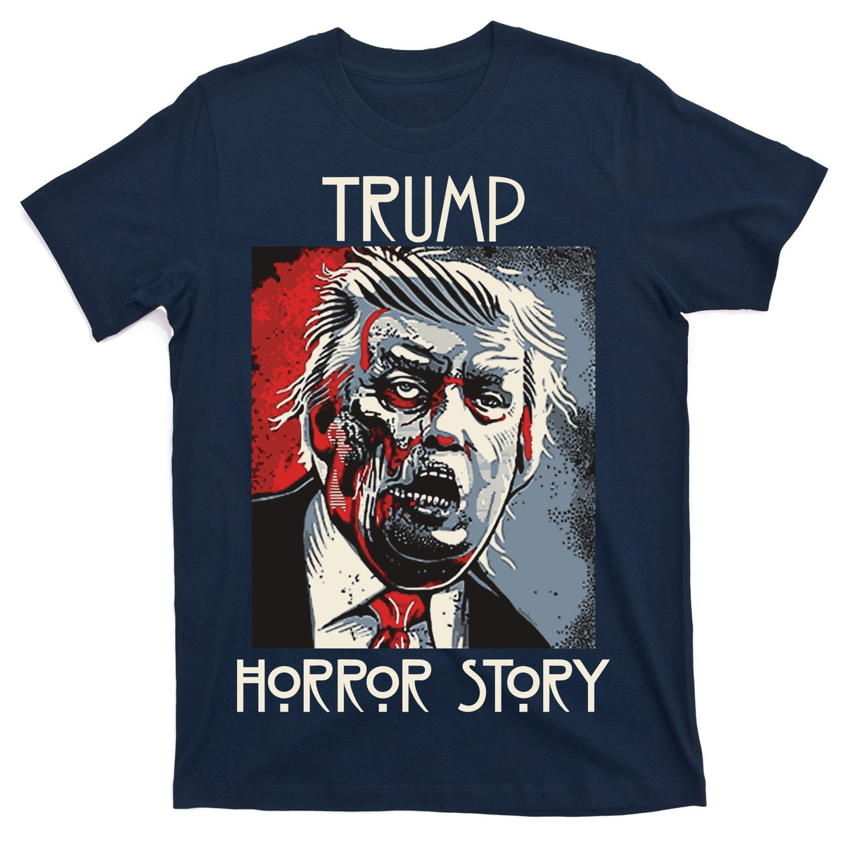 American Trump Horror Story 2016 Zombie Election T-Shirt product image 1