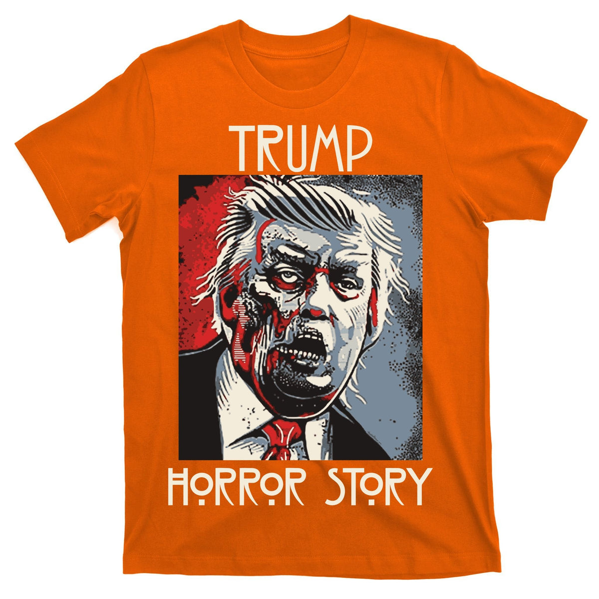 American Trump Horror Story 2016 Zombie Election T-Shirt product image 5