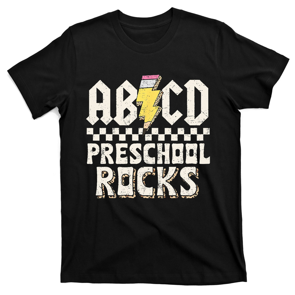 ABCD Preschool Rocks Back To School PreK Teacher T-Shirt product image 1