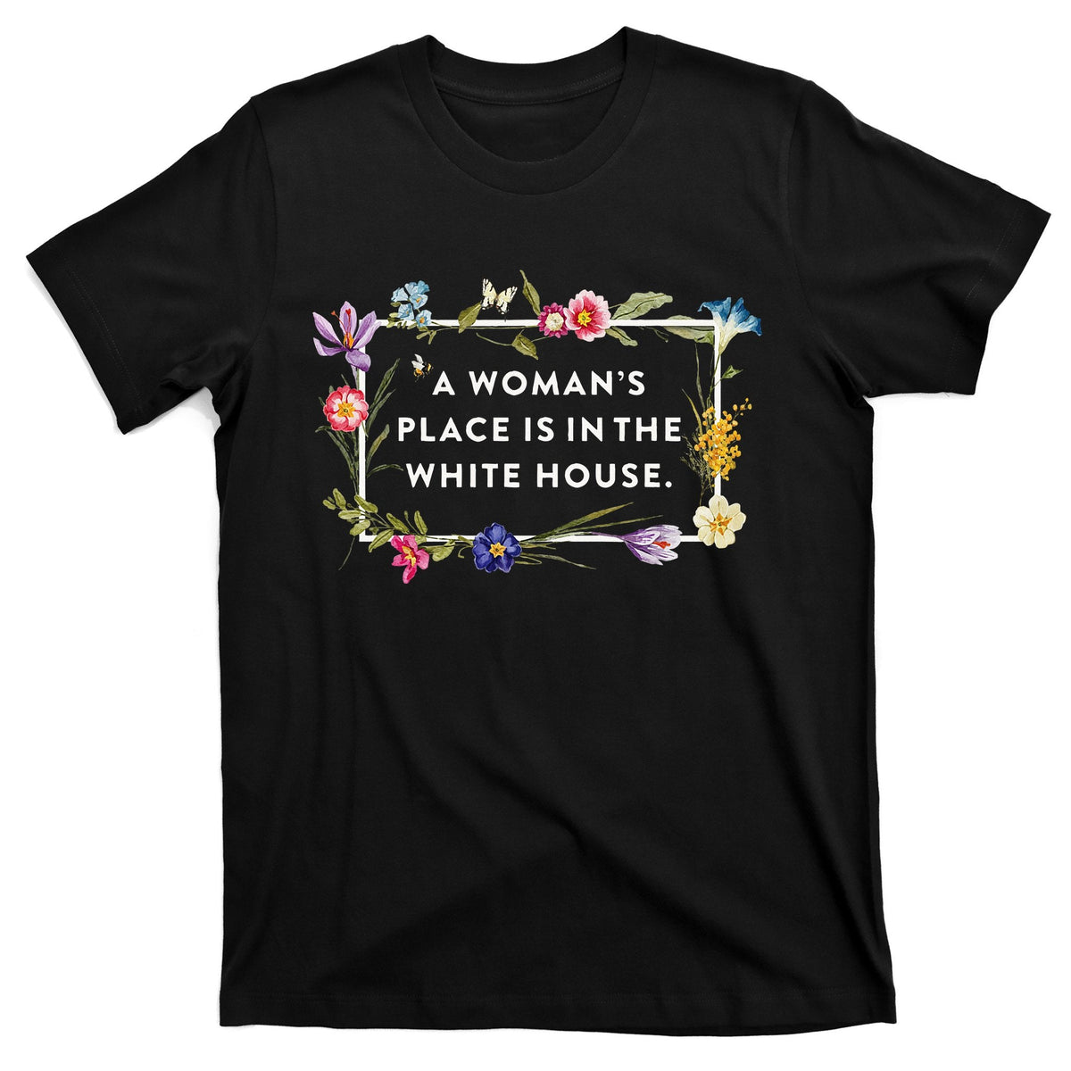 A WomanS Place Is In The White House Floral Harris 2024 product image 1