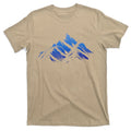 Blue Gradient Cool T-Shirt product image 1
