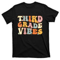 Back To School Third Grade Vibes Student Teacher T-Shirt product image 1