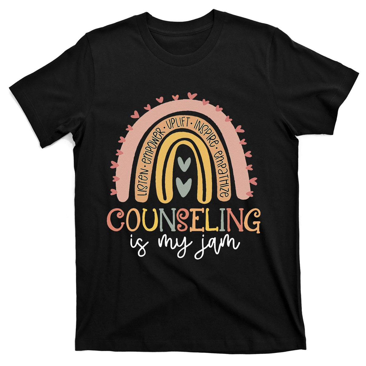 Back To School Counselor Counseling Is My Jam Rainbow product image 1
