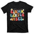 Back To School Kindergarten Vibes Retro Teacher T-Shirt product image 1