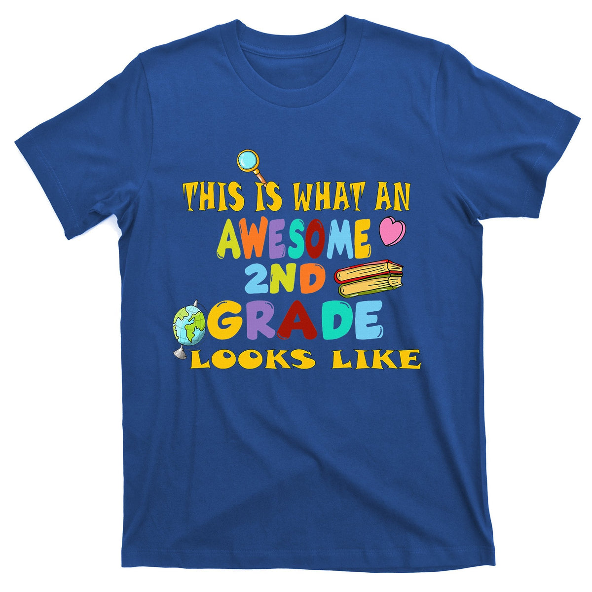 Back To School 2nd Grade Awesome Second Grader Looks Like product image 1