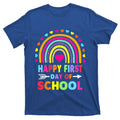 Back To School Funny Happy First Day Of For Teachers T-Shirt product image 1
