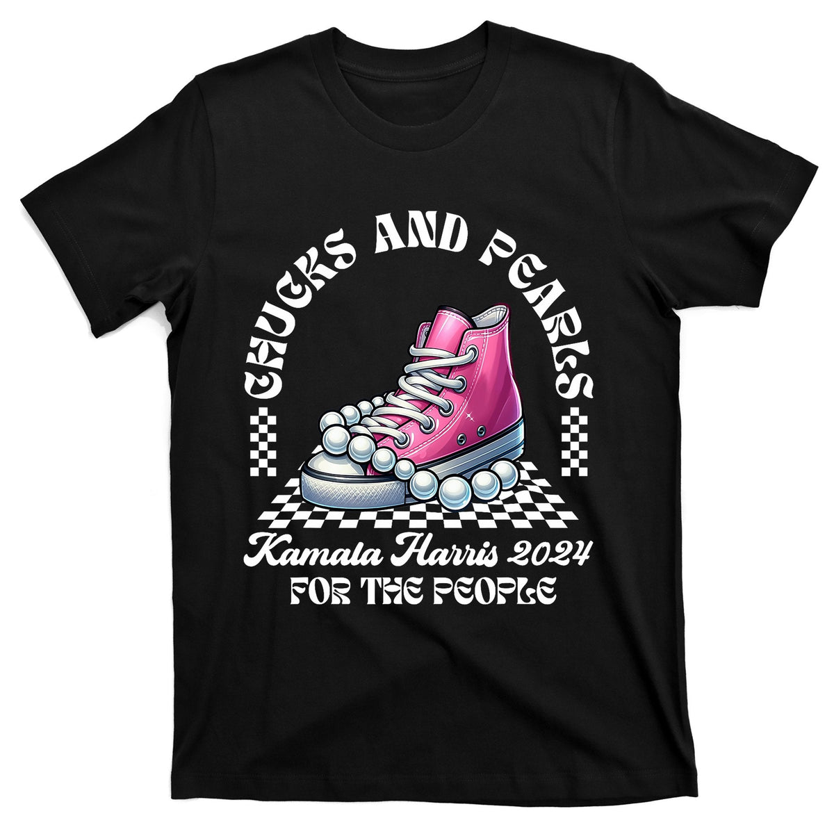 Chucks And Pearls Kamala Harris 2024 President Campaign product image 1