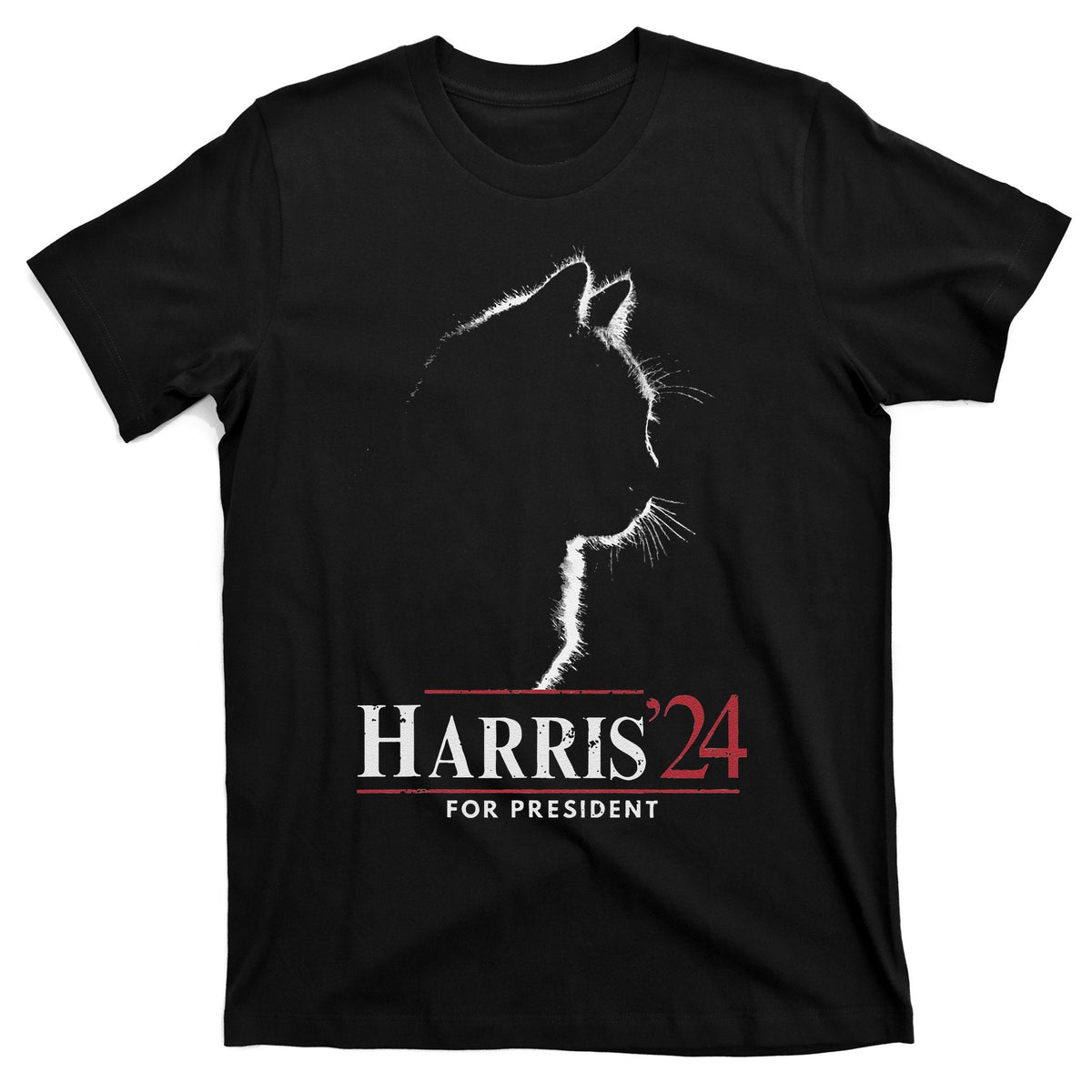 Cats For Kamala Harris 24 T-Shirt product image 1