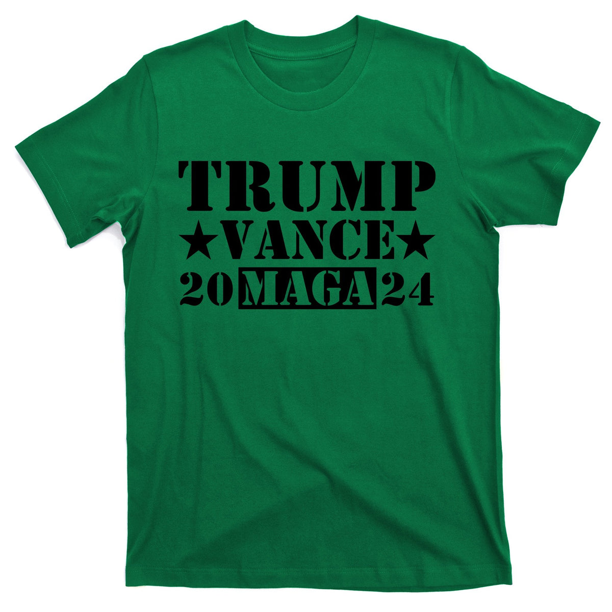 Donald Trump Jd Vance 2024 Maga Army Stamp Black Logo product image 1