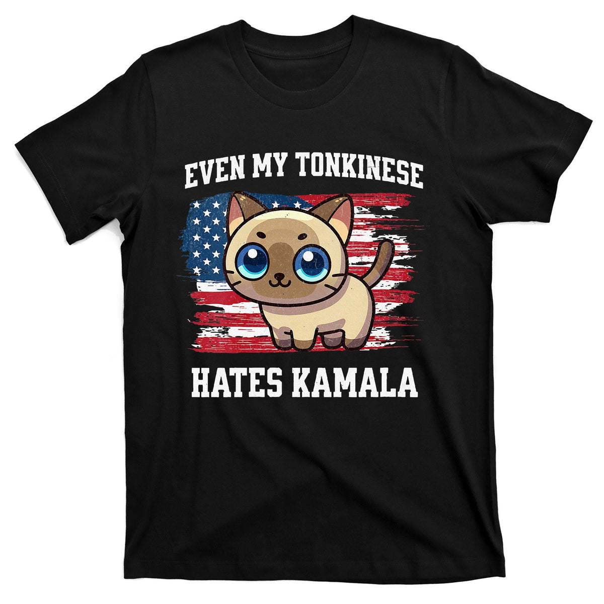 Even My Tonkinese Cat Hates Kamala Election Republican product image 1