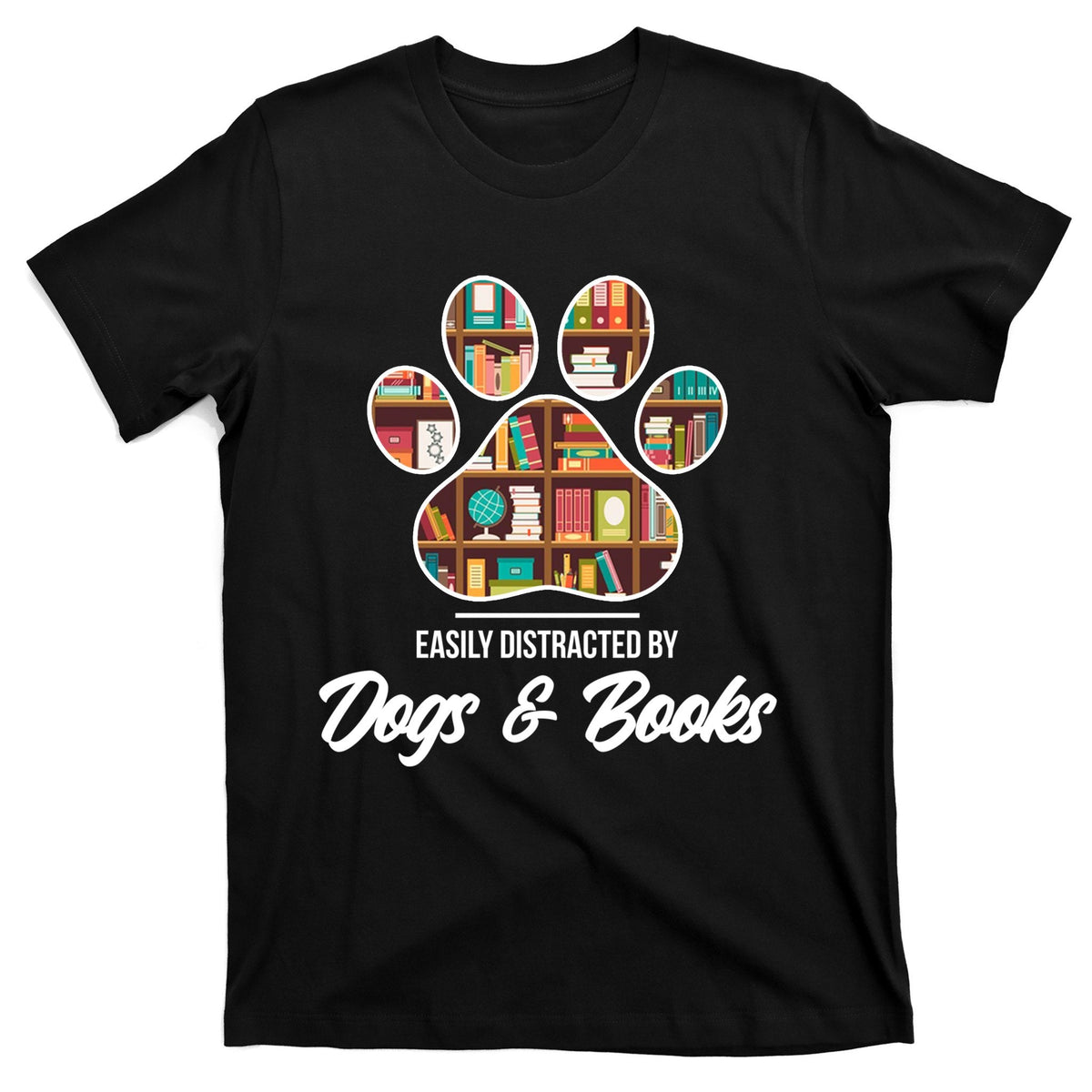Funny Animal Lover And Book Gift T-Shirt product image 1