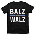Funny Balz To The Walz Kamala Harris Tim Ticket 2024 T-Shirt product image 1