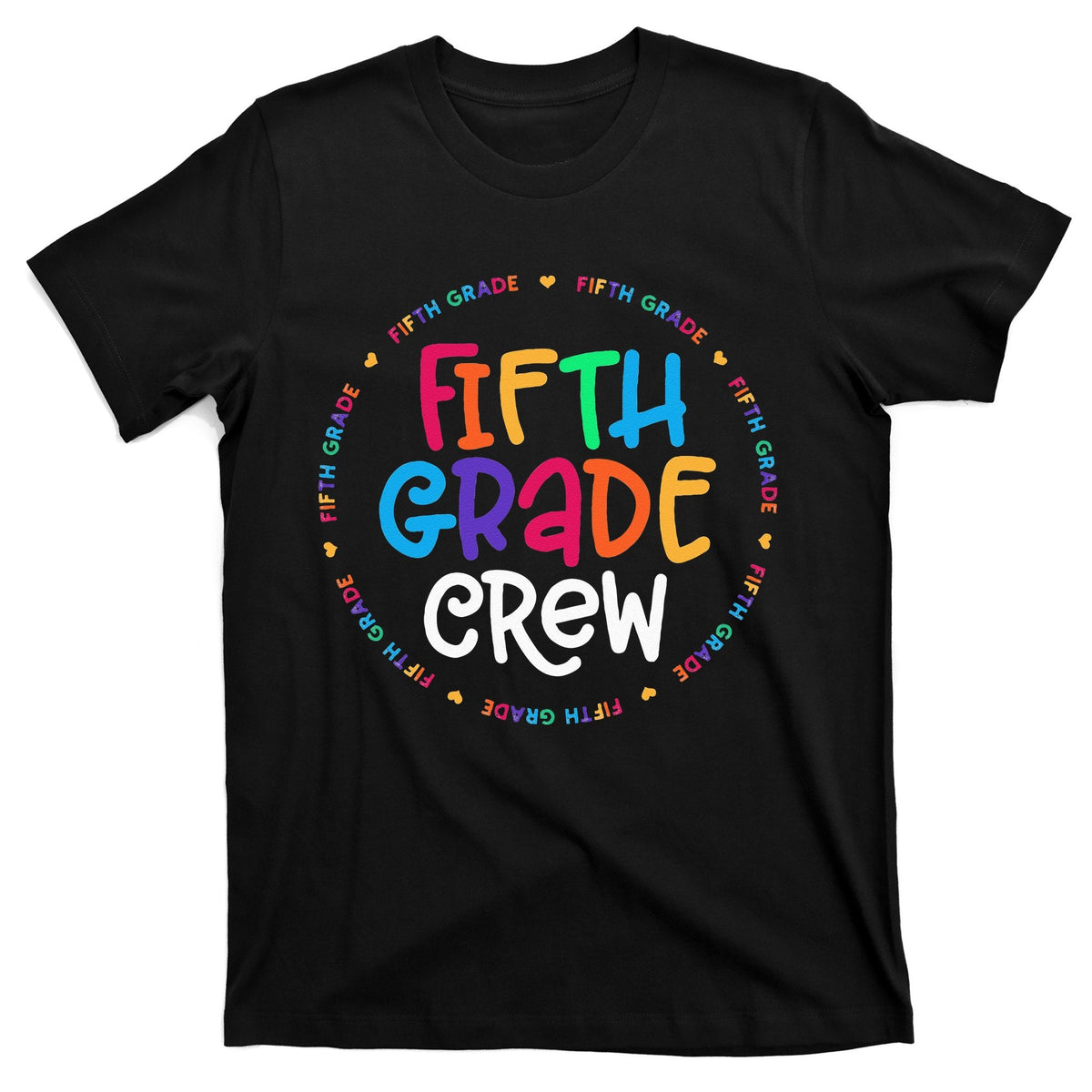 Fifth Grade Crew 5th Back To School Teacher T-Shirt product image 1