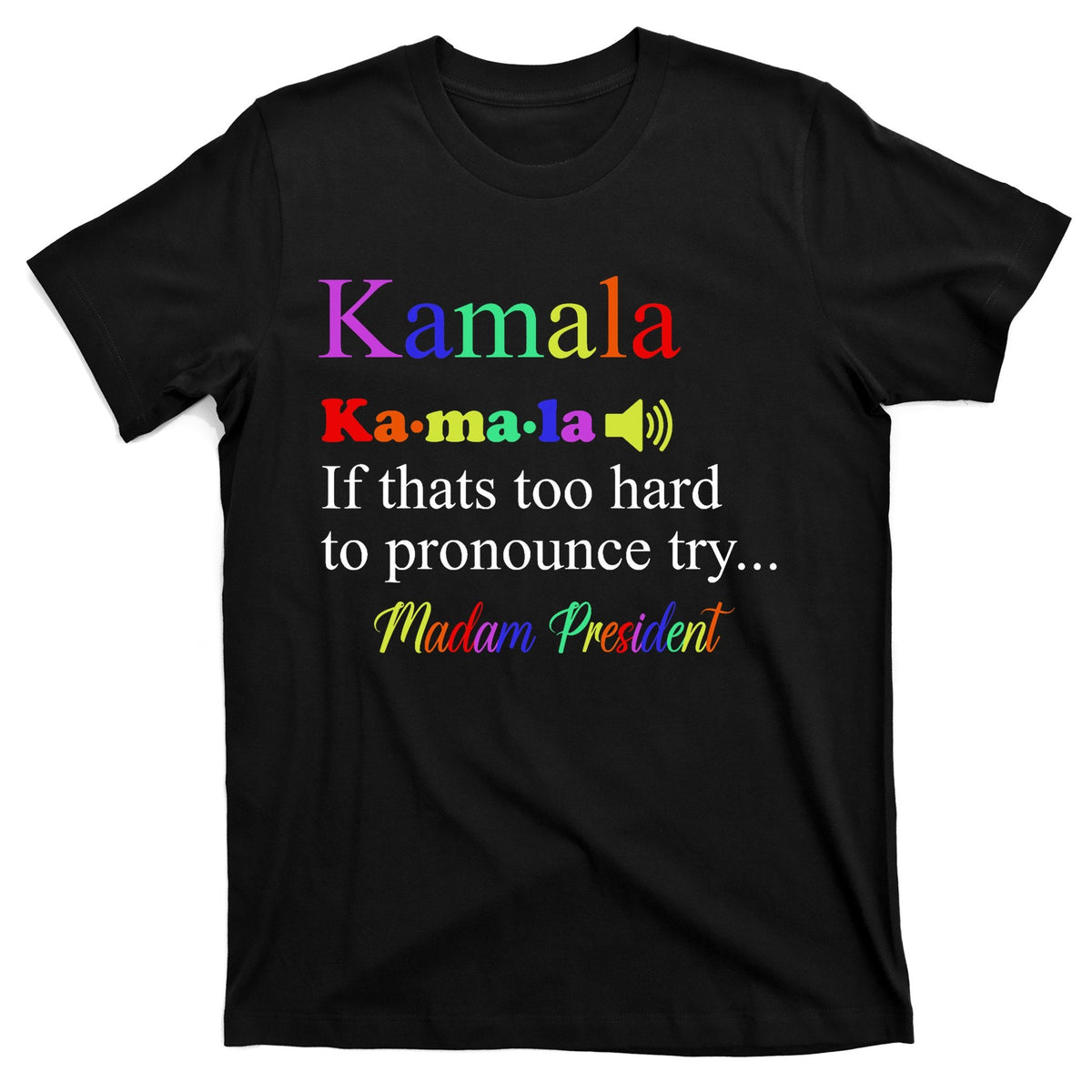 Funny Kamala Harris 2024 Madam President T-Shirt product image 1