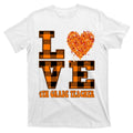 Fall Love 4th Grade Teacher Autumn 2024 T-Shirt product image 1