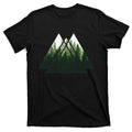 Forest Nature Triangle Minimalism T-Shirt product image 1