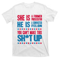 Former Prosecutor Vs Felon Pro Kamala Harris 2024 President product image 1