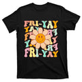 Funny Teacher Happy Friyay TGIF Friday Flower Back To product image 1