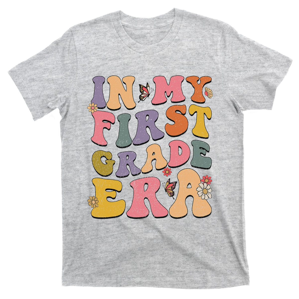 Groovy First Grade Back To School Design T-Shirt product image 1