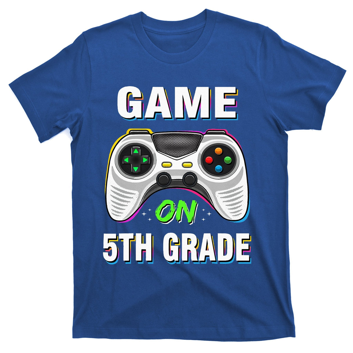 Game On 5th Grade Fifth Back To School T-Shirt product image 1