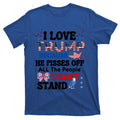 Great Quote Supporters I Love Trump Eagle Bow Tie Map Usa product image 1