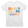 Groovy Vintage 2nd Second Grade Teacher Back To School product image 1