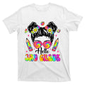 Hello 3rd Grade Third Back To School Tie Dye Messy Bun product image 1