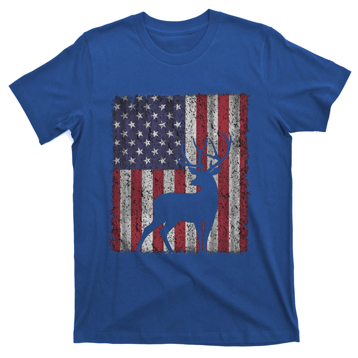 Hunting Deer American Flag Usa Bow Gun Patriotic America product image 1
