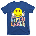 Hello Fifth Grade Hippie Smile Face 5th Back To School product image 1