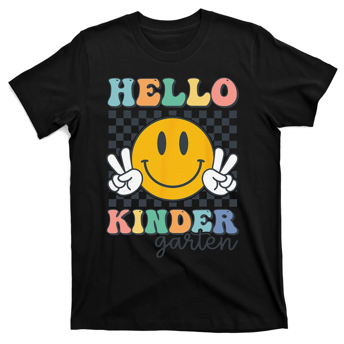Hello Kindergarten Retro Smile Teachers Back To School product image 1