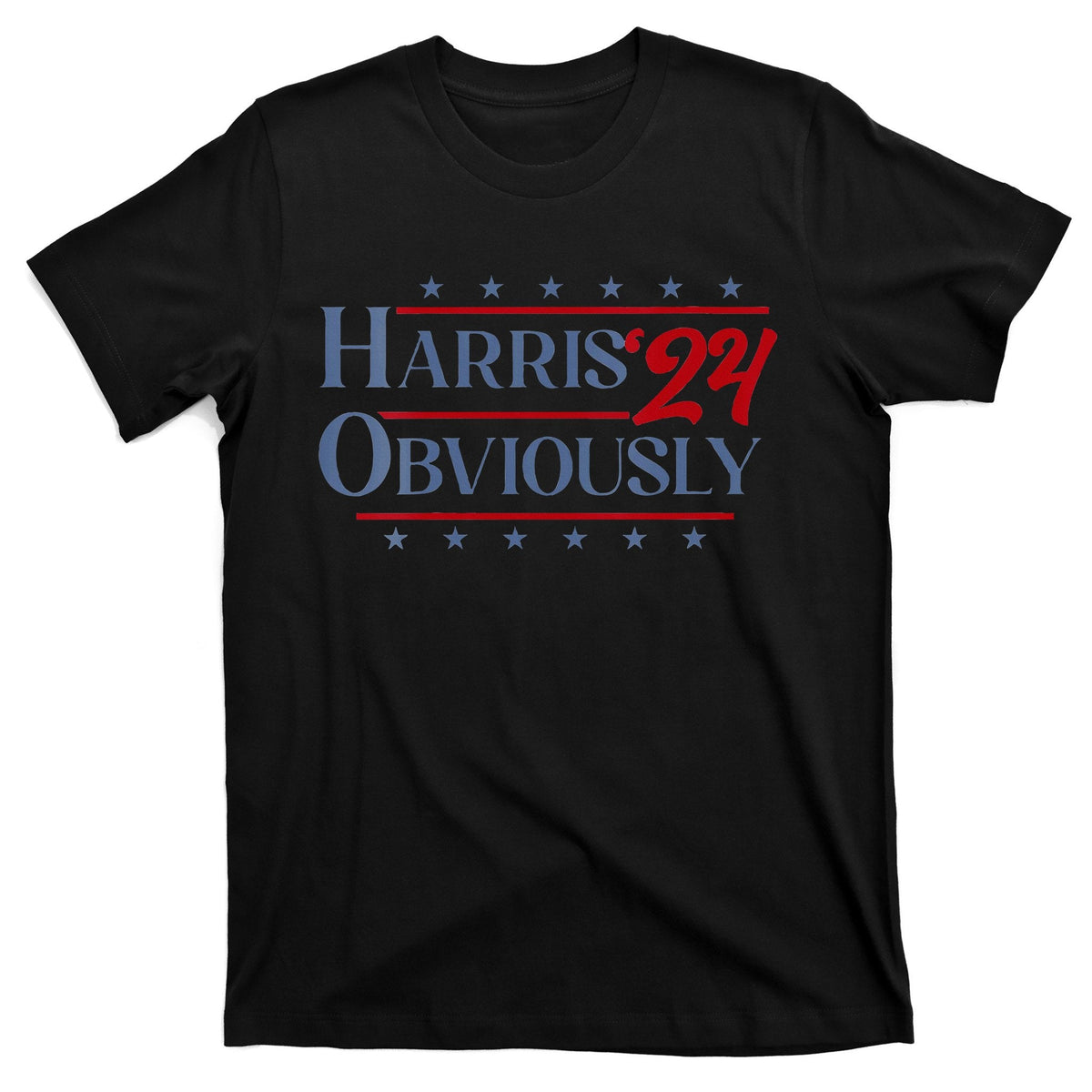 Harris. Obviously. A Vote For 2024 President Kamala T-Shirt product image 1