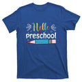 Hello Preschool Teacher First Day Funny Back To School product image 1