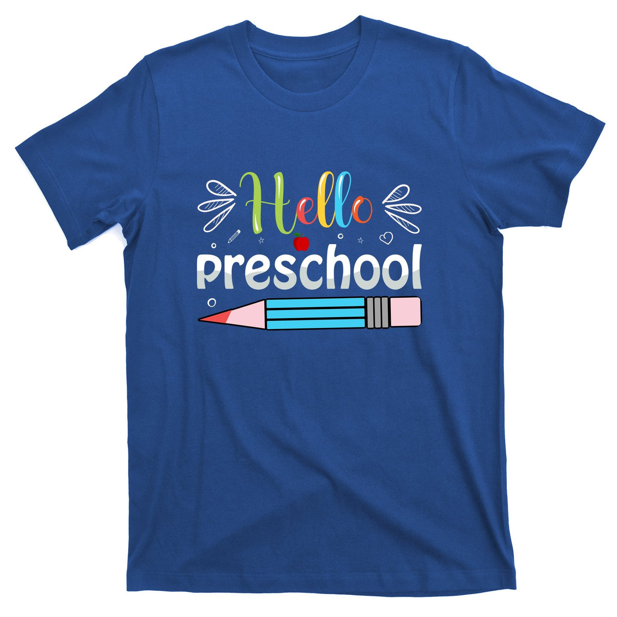 Hello Preschool Teacher First Day Funny Back To School product image 1
