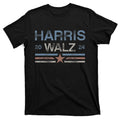 Harris Tim Walz 2024 Aged Stripes Kamala Waltz T-Shirt product image 1