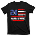 Harris Walz 2024 Kamala Tim Usa Flag T-Shirt product image 1