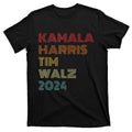 Harris Walz 2024 Kamala Tim Vintage Style T-Shirt product image 1