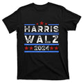 Harris Walz 2024 For President Vote Kamala Premium T-Shirt product image 1