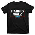 Harris Walz 2024 President American Flag Campaign T-Shirt product image 1