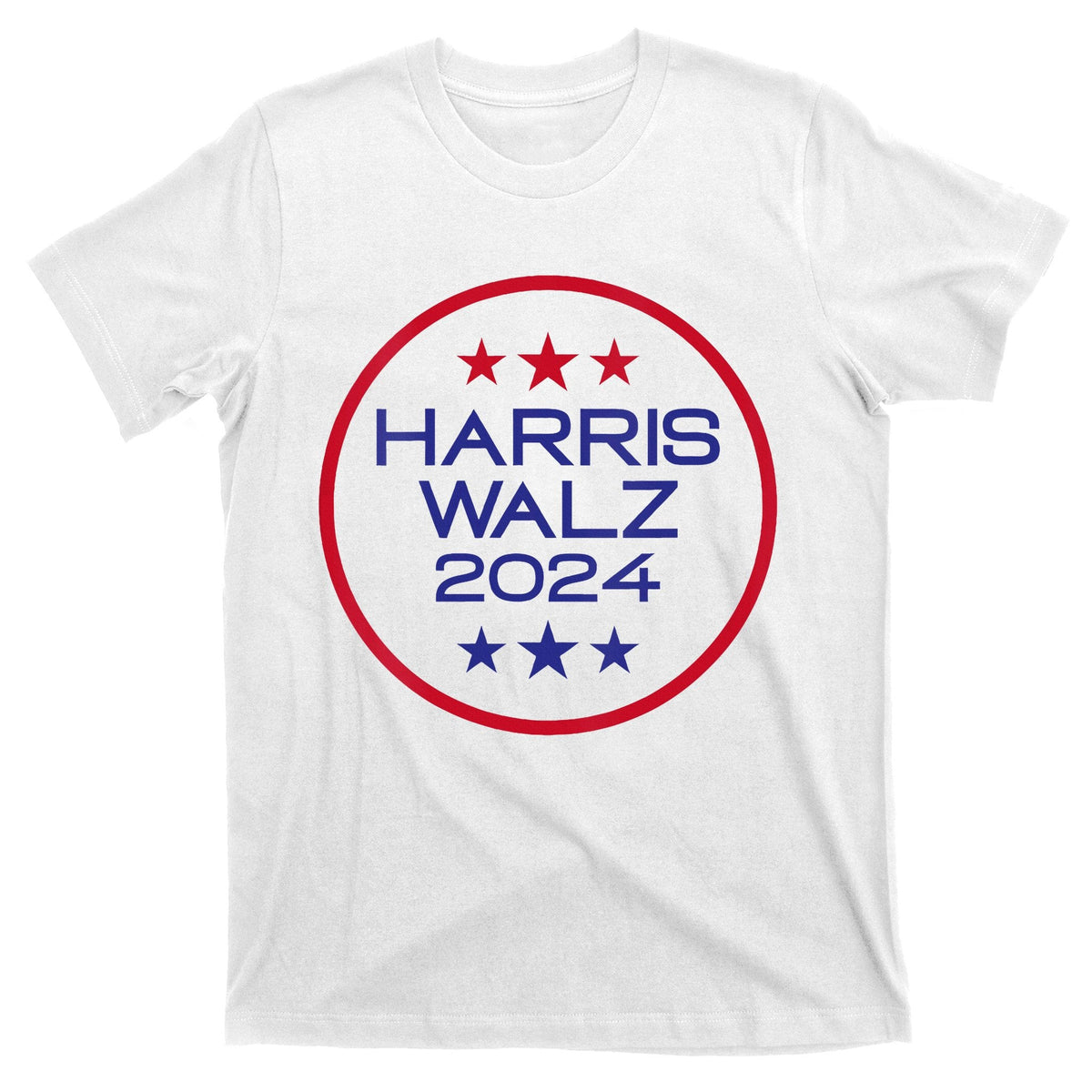 Harris Walz 2024 Retro Faded Stripes Waltz T-Shirt product image 1