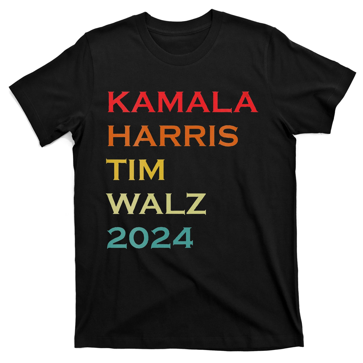 Harris Walz 2024 For President Vote Kamala T-Shirt product image 1