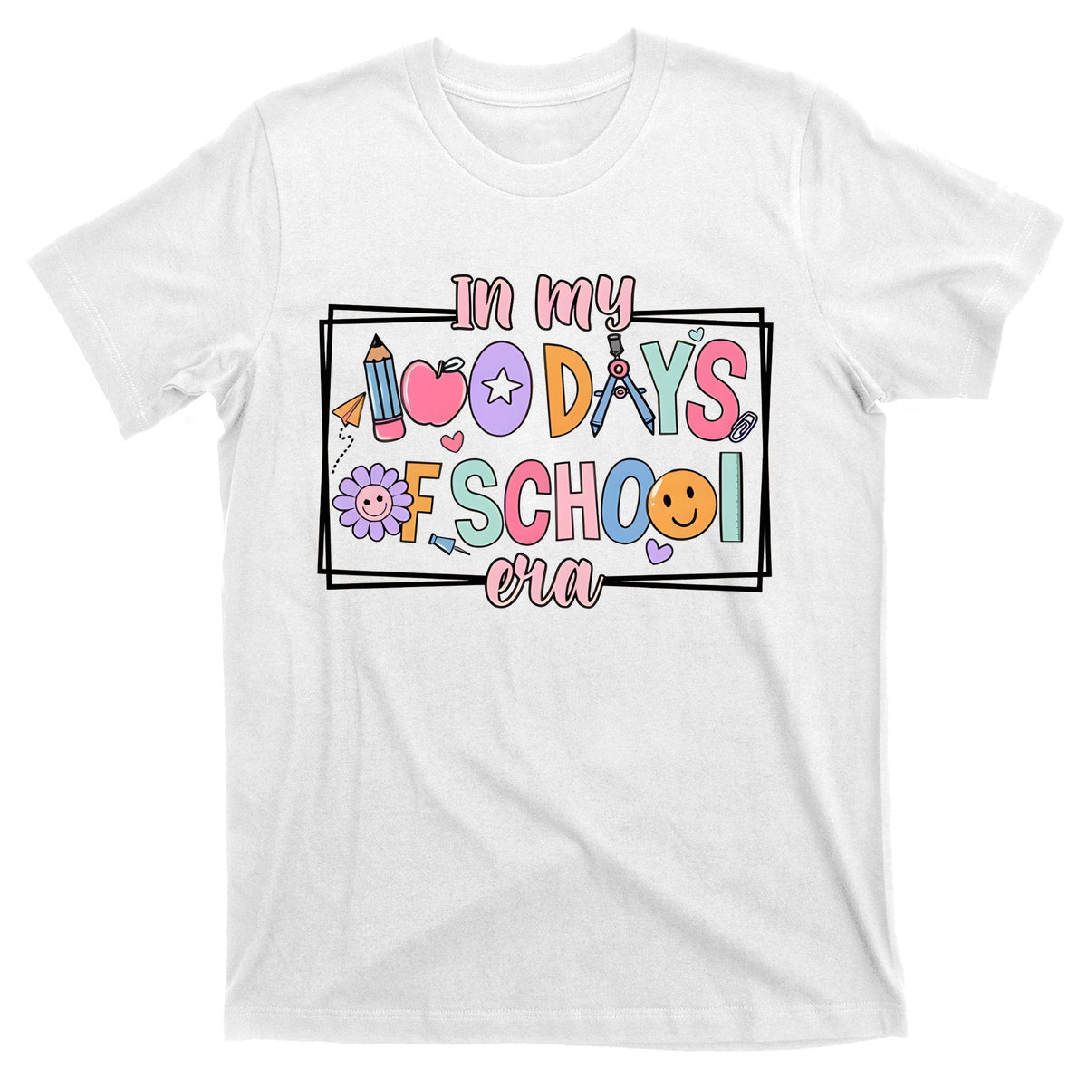 In My 100 Days Of School Era Back To T-Shirt product image 1