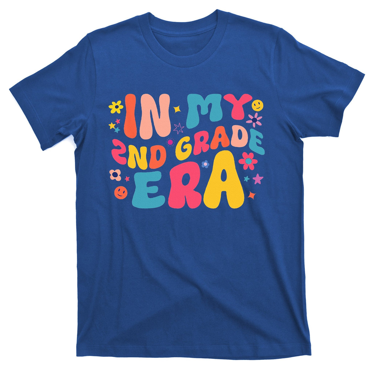 In My Second Grade Era Retro Teacher Back To School T-Shirt product image 1