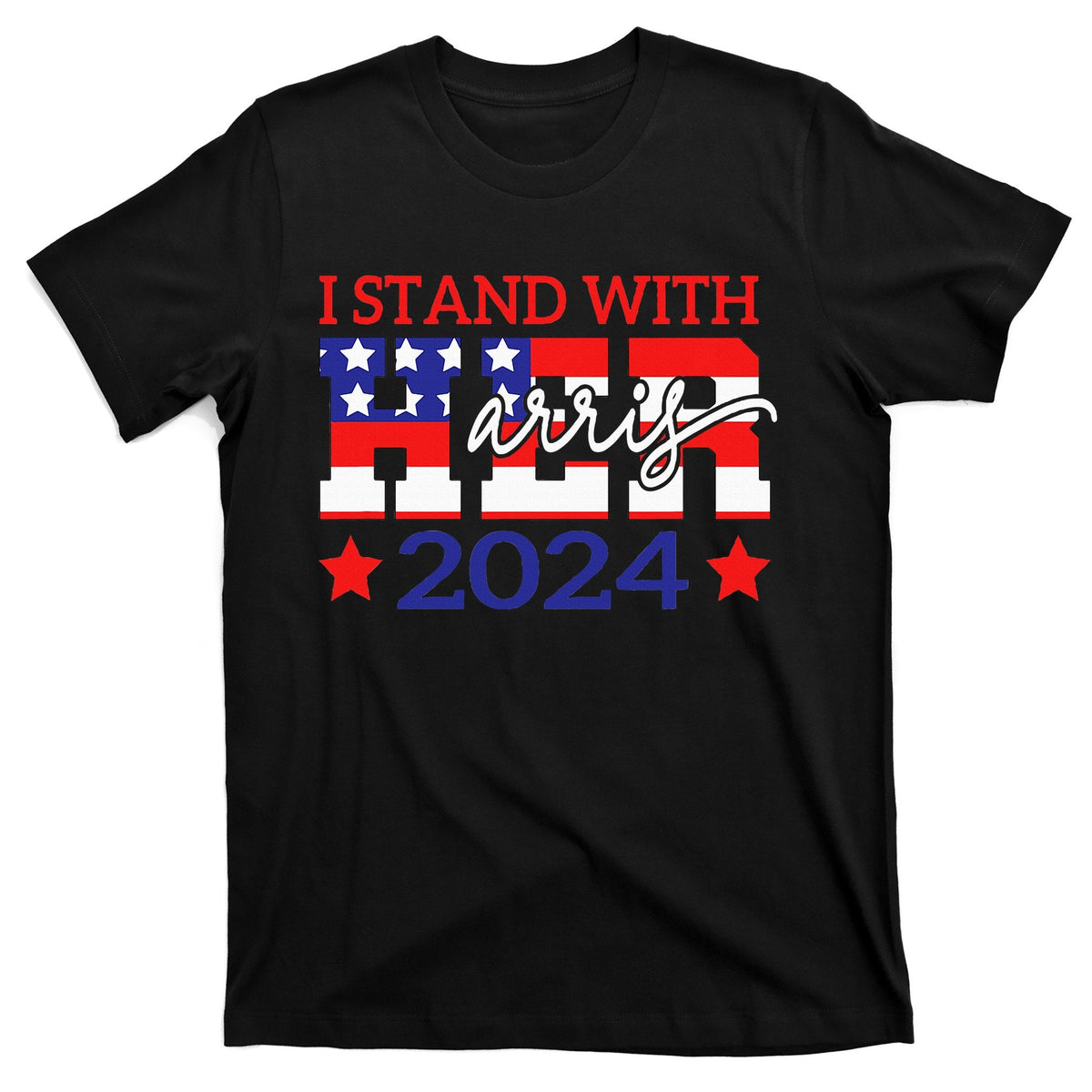 I Stand With Her Kamala Harris 2024 Political T-Shirt product image 1