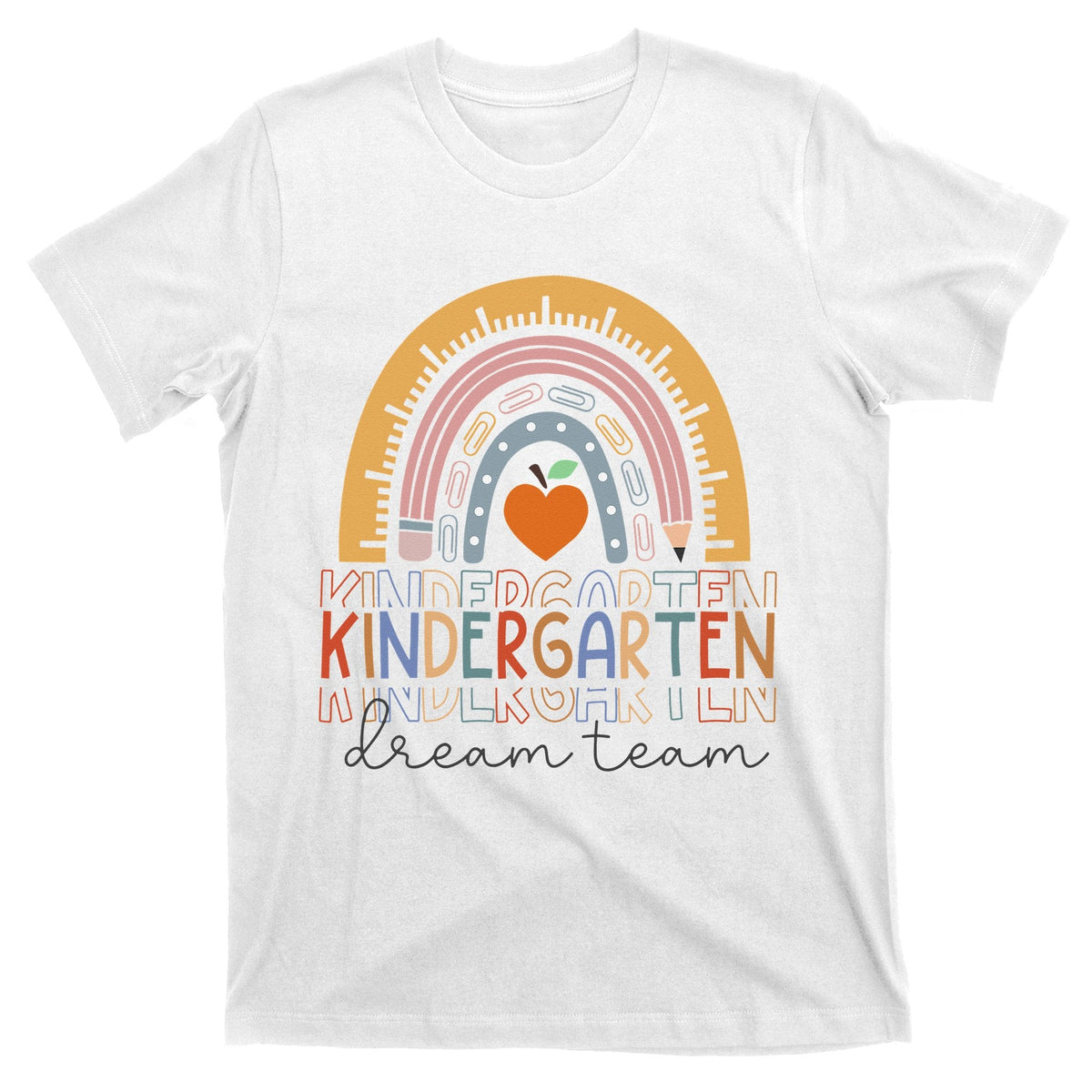 Kindergarten Dream Team Rainbow Welcome Back To School product image 1