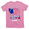 Kamala Harris 2024 Tim Walz Campaign Rally T-Shirt product image 1