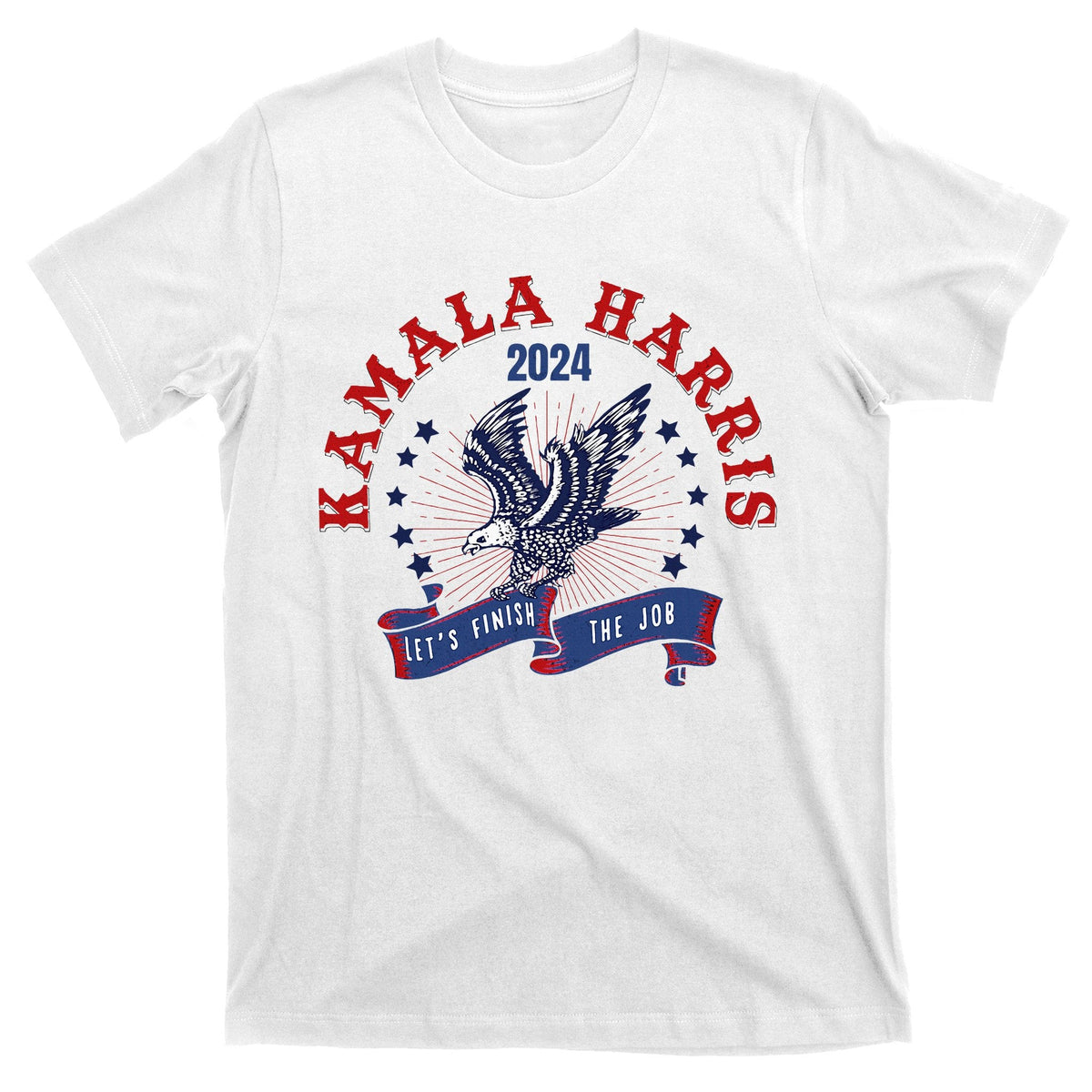 Kamala Harris LetS Finish The Job Vote 2024 T-Shirt product image 1