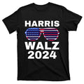 Kamala Harris Waltz American Flag T-Shirt product image 1